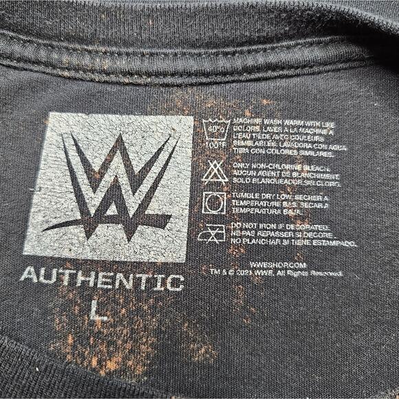 Philadelphia Eagles and Stone Cold Austin 3:16 WWE Bleach Tie Dyed Tee Shirt - Picture 6 of 7